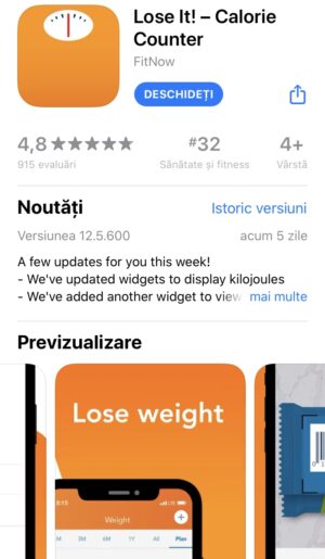 Aplicații gratuite pentru slăbit (Android sau iPhone) - parol-bistro.ro